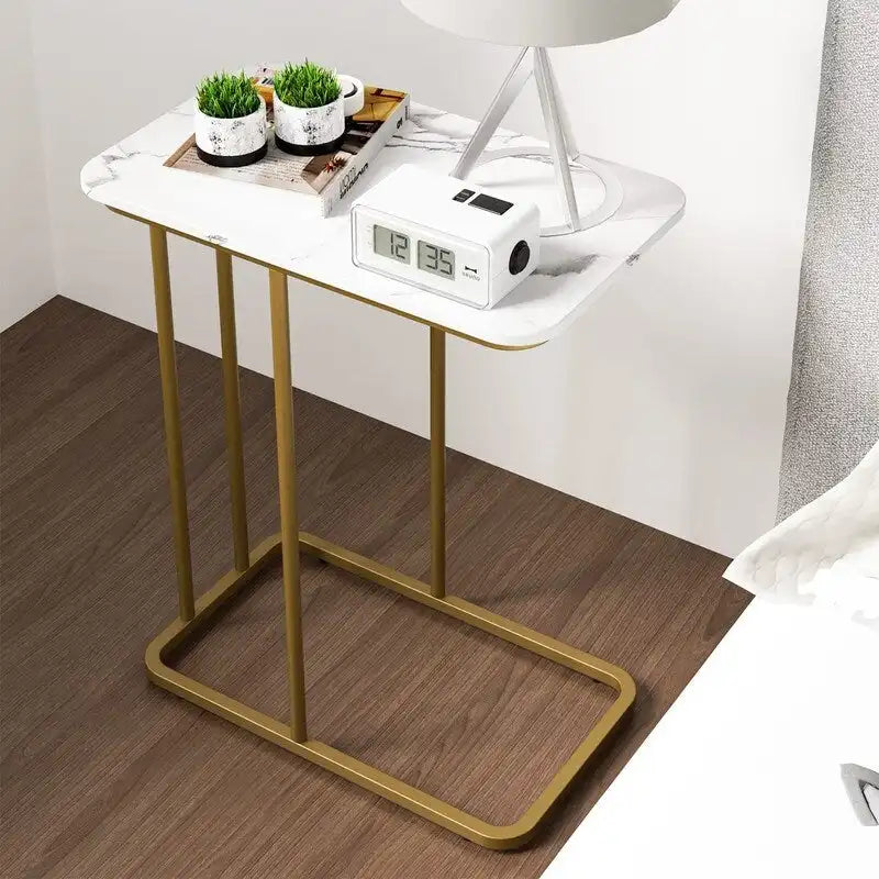 Small End Table for Living Room, Bedside Table/Nightstand/Coffee Table for Couch, Sofa Table for Bedroom