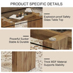 Modern minimalist coffee table