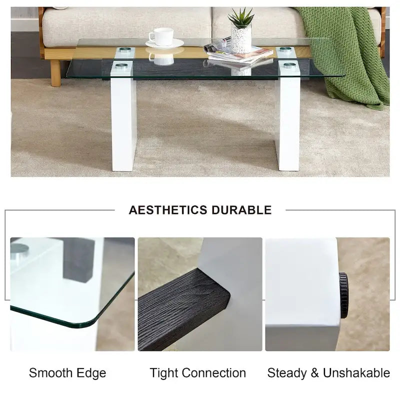 Modern minimalist coffee table