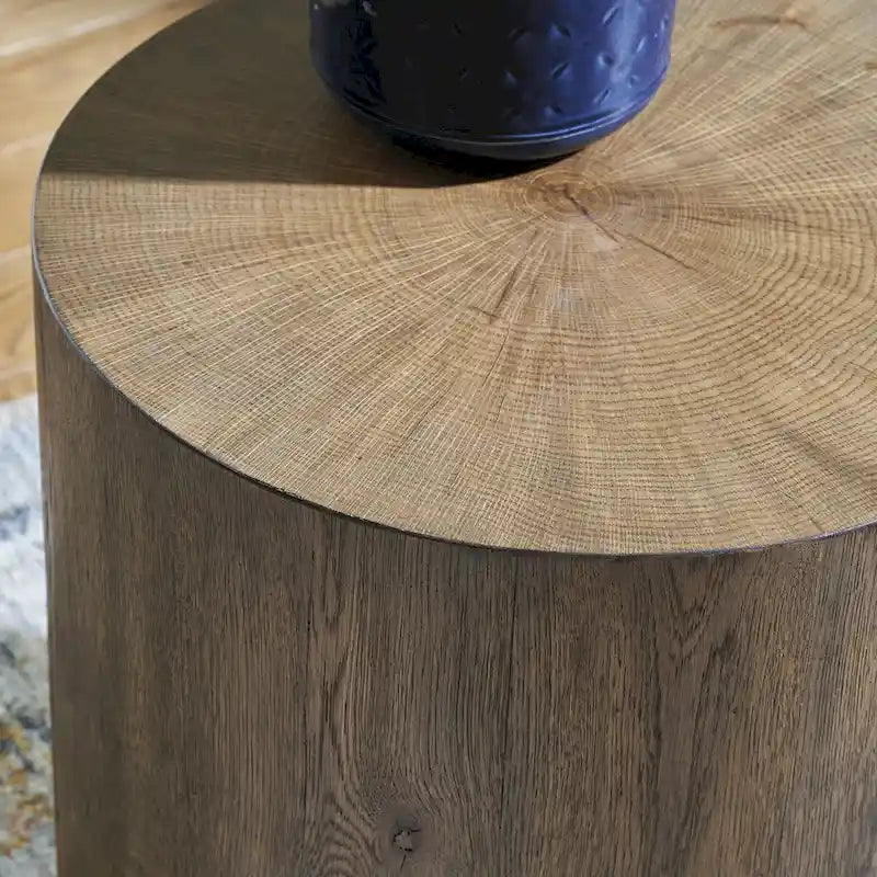 Signature Design by Ashley Cammund Brown Accent Table (Set of 2) - 20  W x 20  D x 20.13  H
