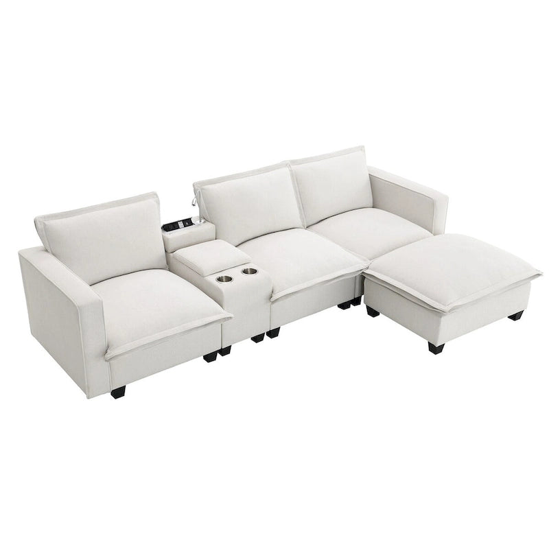 Harper&Bright Designs Modern Multi-fuctional Sectional Cloud Sofa