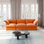 Modular Sectional Sofa Couch, 122.82  Velvet 3 Seater Sofa