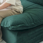 Modular Sectional Sofa Couch, 122.82  Velvet 3 Seater Sofa