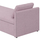 Modern Chaise Lounger Daybed Small Single Daybed with 2 Drawers,No Mattress Needed,Perfect For Living Rooms&Home Office