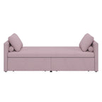 Modern Chaise Lounger Daybed Small Single Daybed with 2 Drawers,No Mattress Needed,Perfect For Living Rooms&Home Office