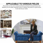62  Bedroom Tufted Button Storage Bench, Modern Fabric Upholstered Ottoman, Window Bench, Rolled Arm Design for Bedroom