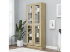 Brown Oak Wood Wardrobe, 82.5 x 30.5 x 185.5 cm