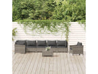Gray Woven Resin Wicker Outdoor Furniture Set - dlz1766585587467
