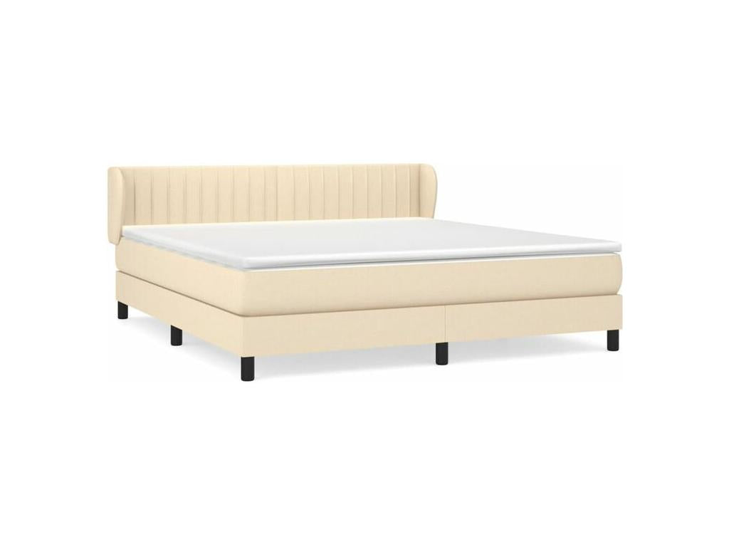 White Fabric Mattress, 160 x 200 cm