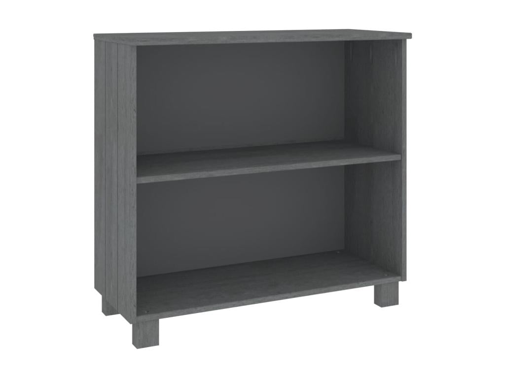 Gray Solid Wood Sideboard, 85 x 35 x 80 cm