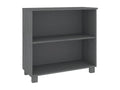 Gray Solid Wood Sideboard, 85 x 35 x 80 cm