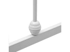 White Metal Bed Frame, 180 x 200 cm