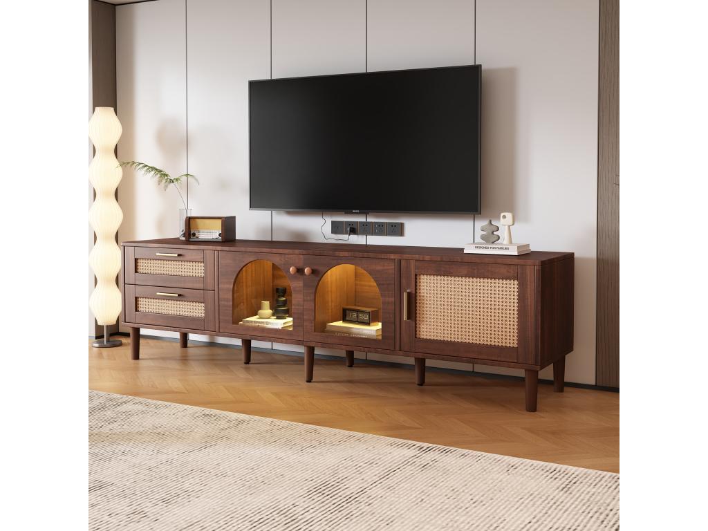 Brown TV Stand