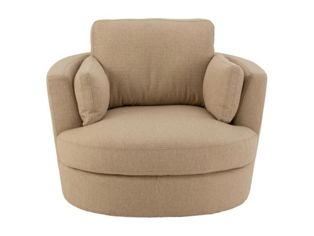 Beige Accent Chair