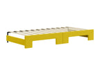 Yellow Velvet Mattress, 90 x 200 cm