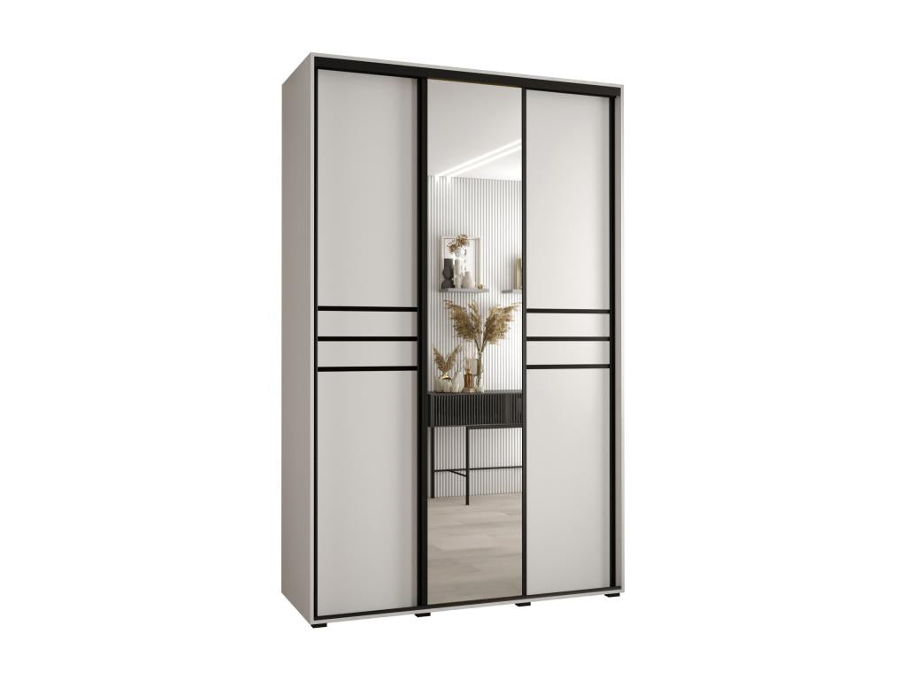 Black Wardrobe, 160 x 45 x 235.2 cm