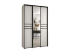 Black Wardrobe, 160 x 45 x 235.2 cm
