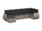 Gray Woven Resin Wicker Outdoor Furniture Set - dlz1766585903033