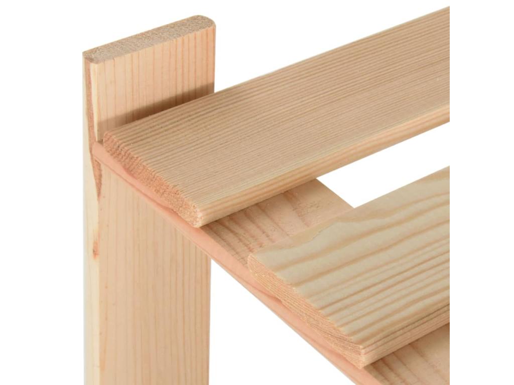 Brown Shelf, 80 x 28.5 x 90 cm