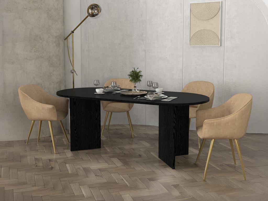 Black Dining Table