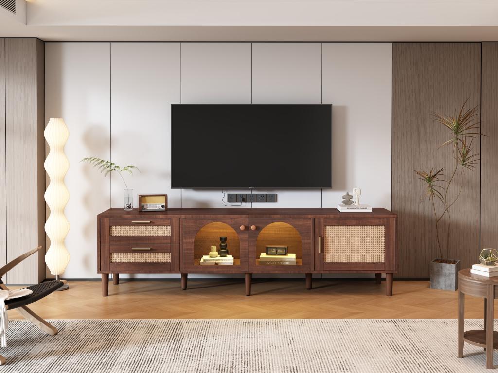 Brown TV Stand
