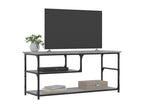 Gray Engineered Wood TV Stand, 103 x 38 x 46.5 cm
