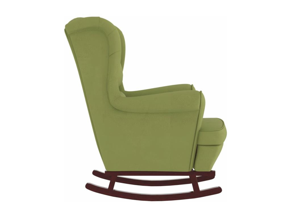 Green Velvet Accent Chair