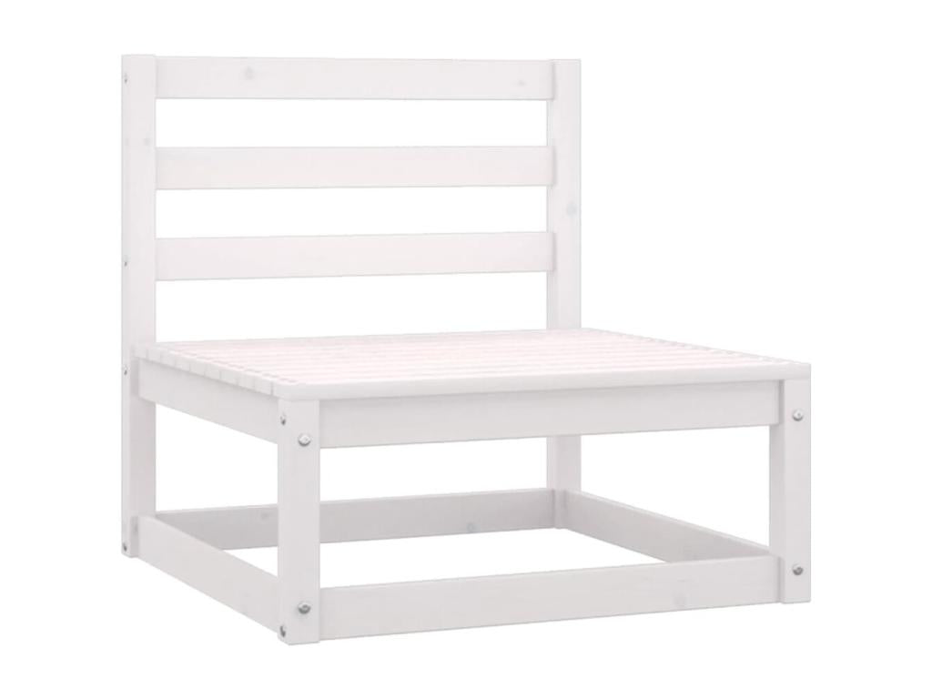 White Pine Wood Outdoor Furniture Set