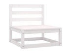 White Pine Wood Outdoor Furniture Set