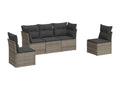 Gray Woven Resin Wicker Outdoor Furniture Set - dlz1766585814954