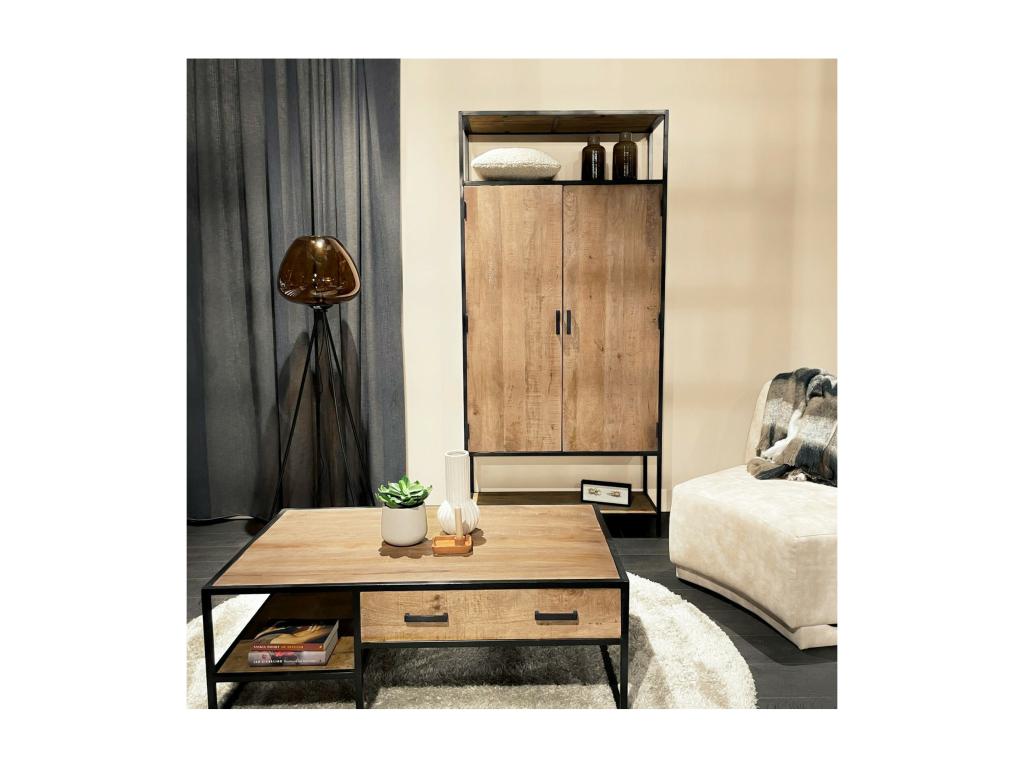 Brown Metal Sideboard