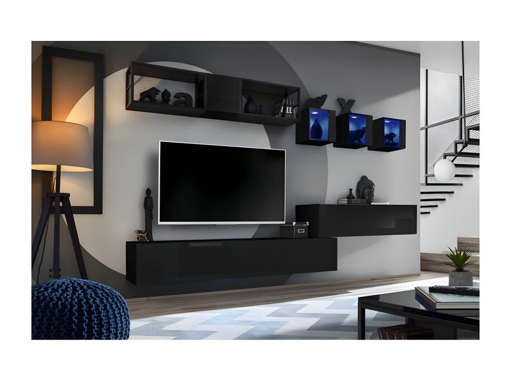 Black TV Stand - dlz1766585311879