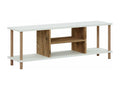 White TV Stand, 120 x 29 x 43 cm