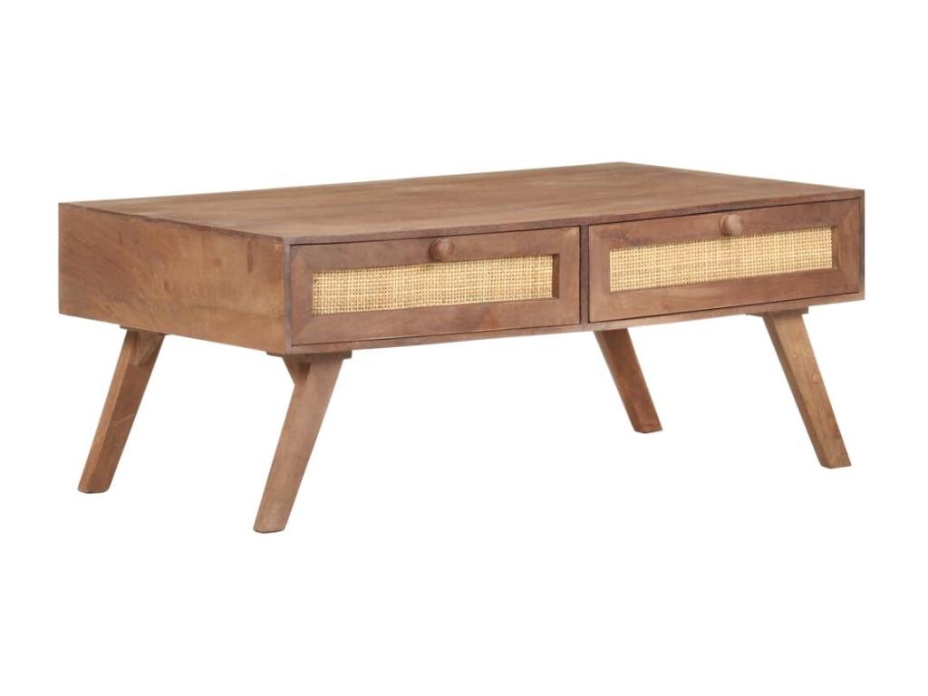 Natural Coffee Table, 100 x 60 x 40 cm