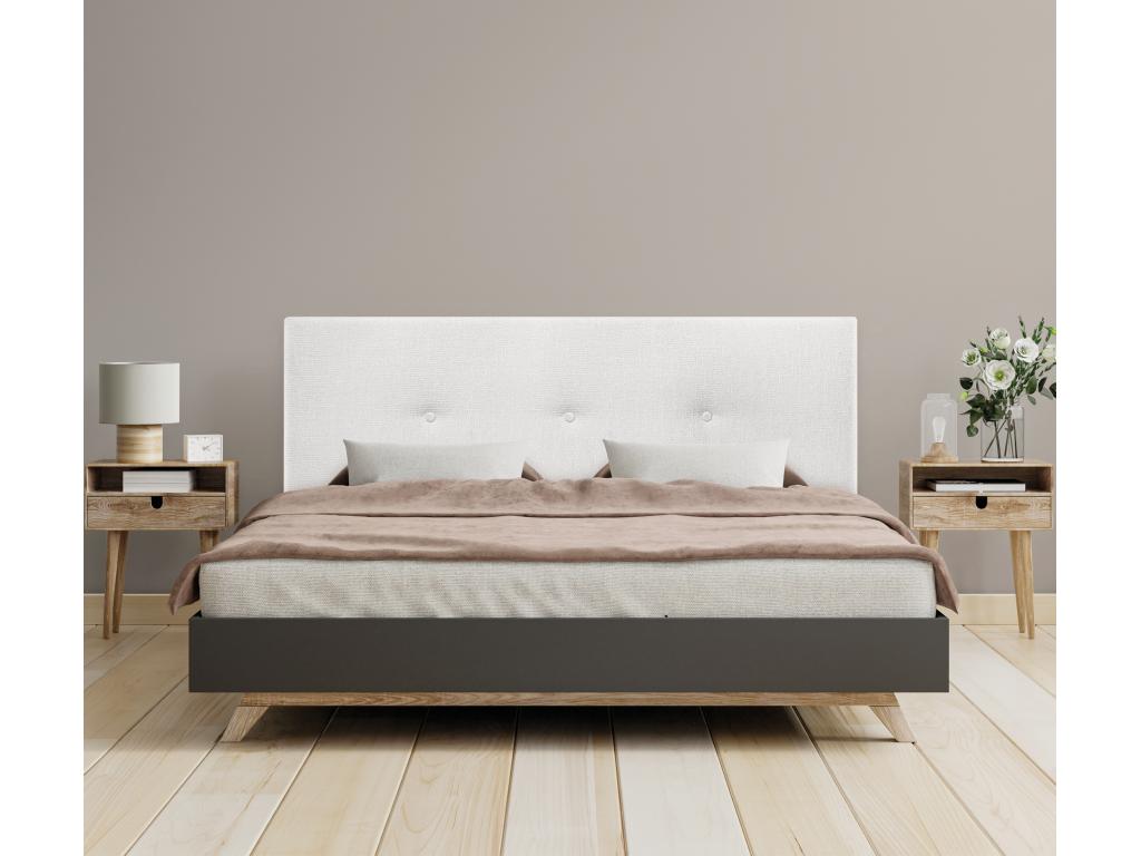 White Bed, 145 x 50 cm