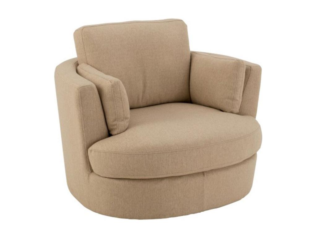 Beige Accent Chair