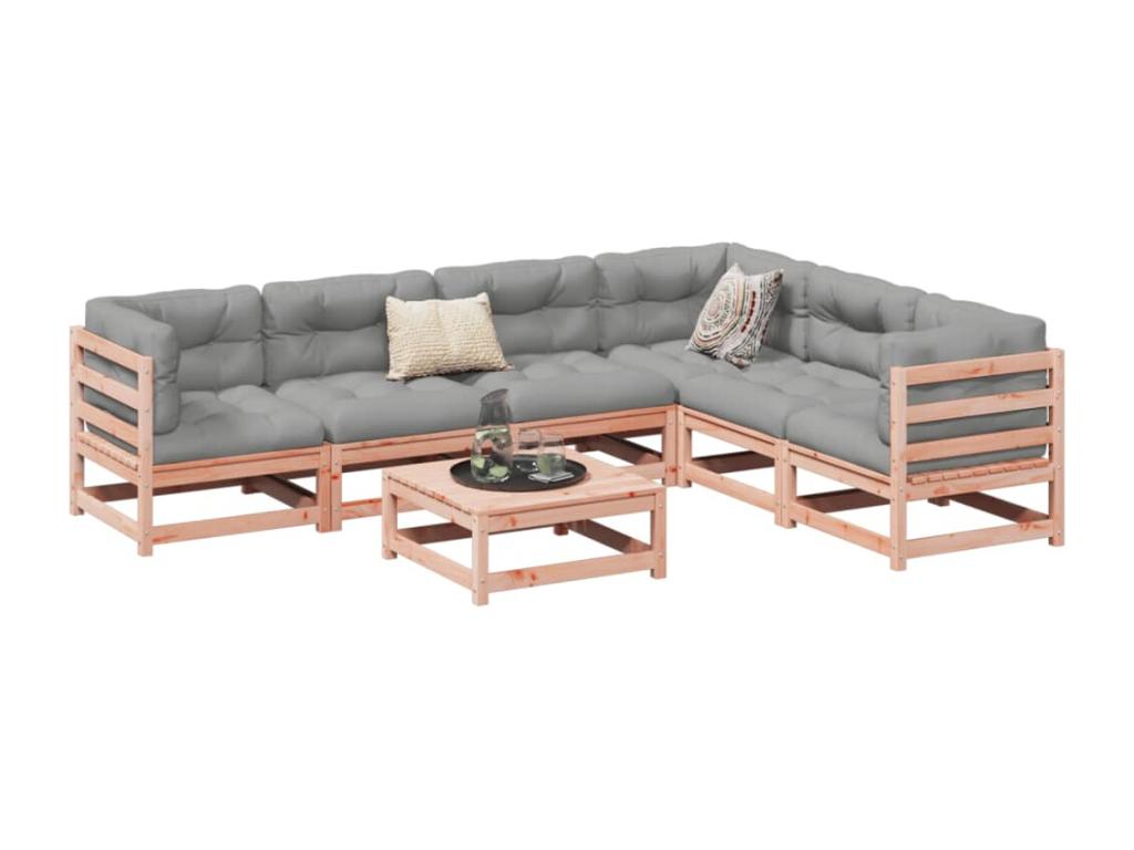 Natural Solid Wood Outdoor Furniture Set - dlz1766585549560