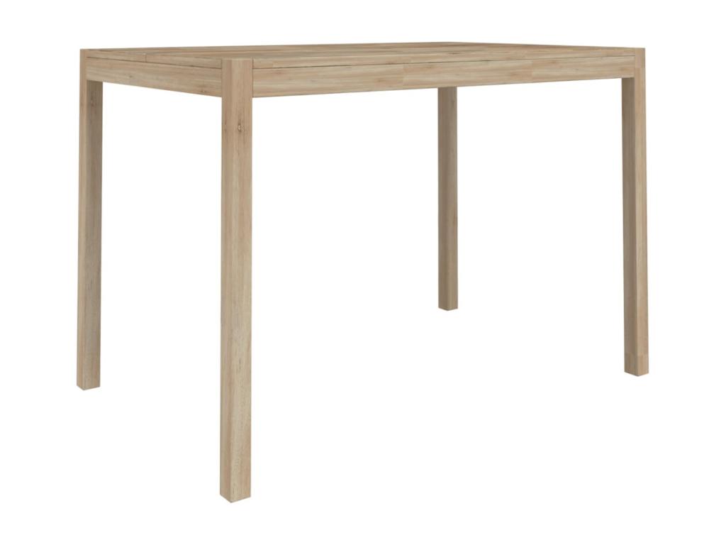 Brown Dining Table, 110 x 70 x 75 cm