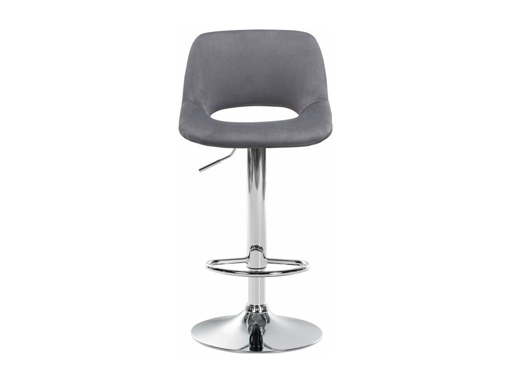 Gray Metal Chair, 42 x 46 x 86 cm
