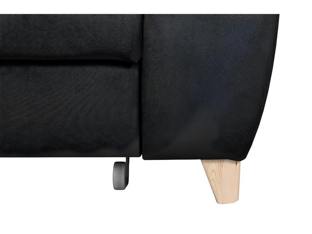 Black Velvet Sofa Bed