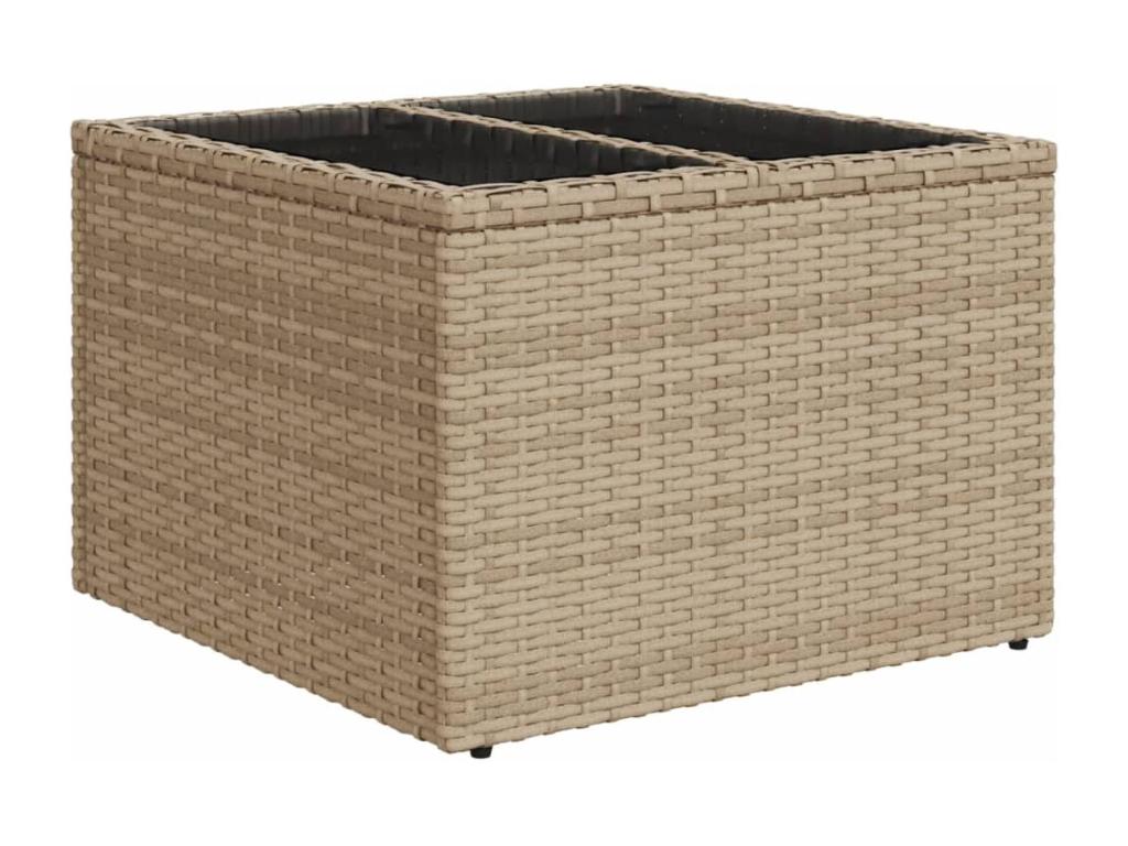 Beige Woven Resin Wicker Outdoor Furniture Set - dlz1766585676922