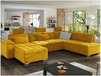 Yellow Sofa, 350 x 205 x 101 cm