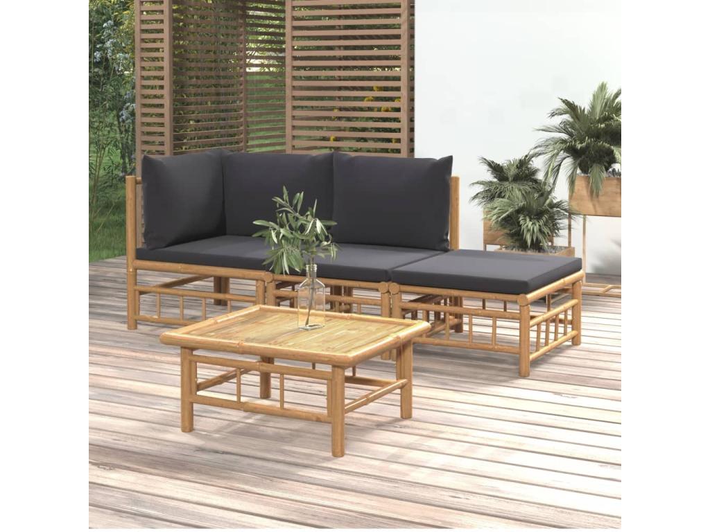 Brown Outdoor Furniture Set