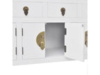 White Solid Wood Sideboard