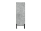 Gray Engineered Wood Wardrobe, 69.5 x 32.5 x 90 cm