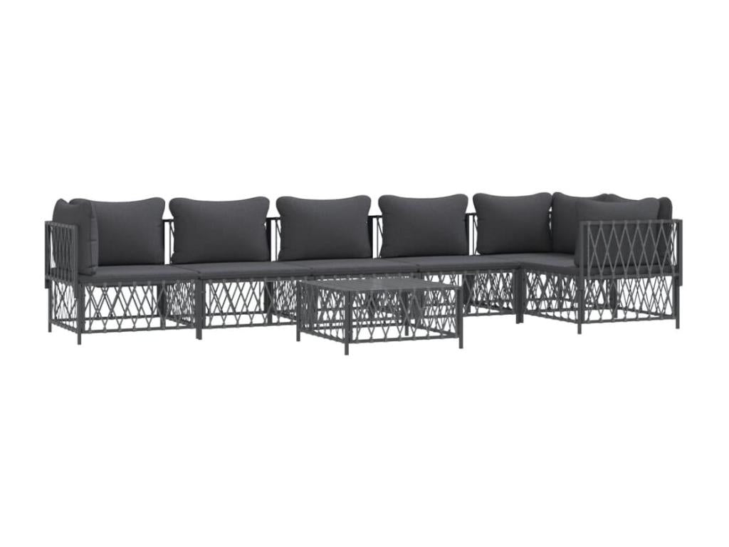 Anthracite Outdoor Furniture Set - dlz1766585622126