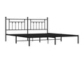 Black Metal Bed Frame, 193 x 203 cm