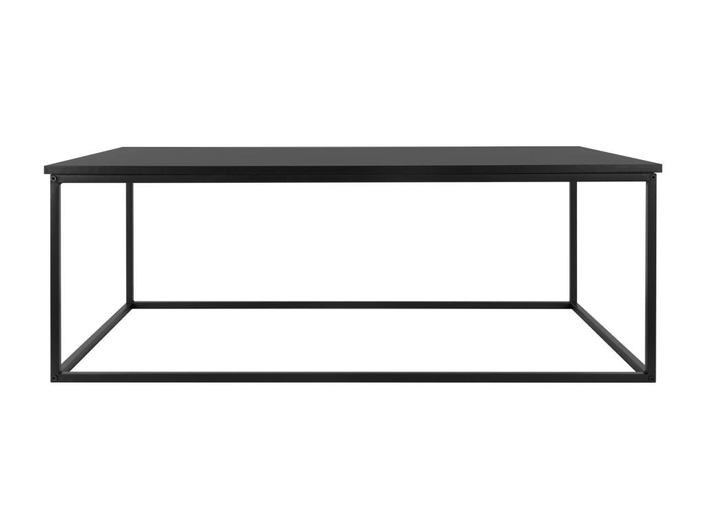 Black Metal Coffee Table, 110 x 59 cm