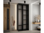 Black Wardrobe, 110 x 45 x 205.2 cm