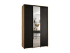 Black Wardrobe, 160 x 60 x 235.2 cm - dlz1766585575536